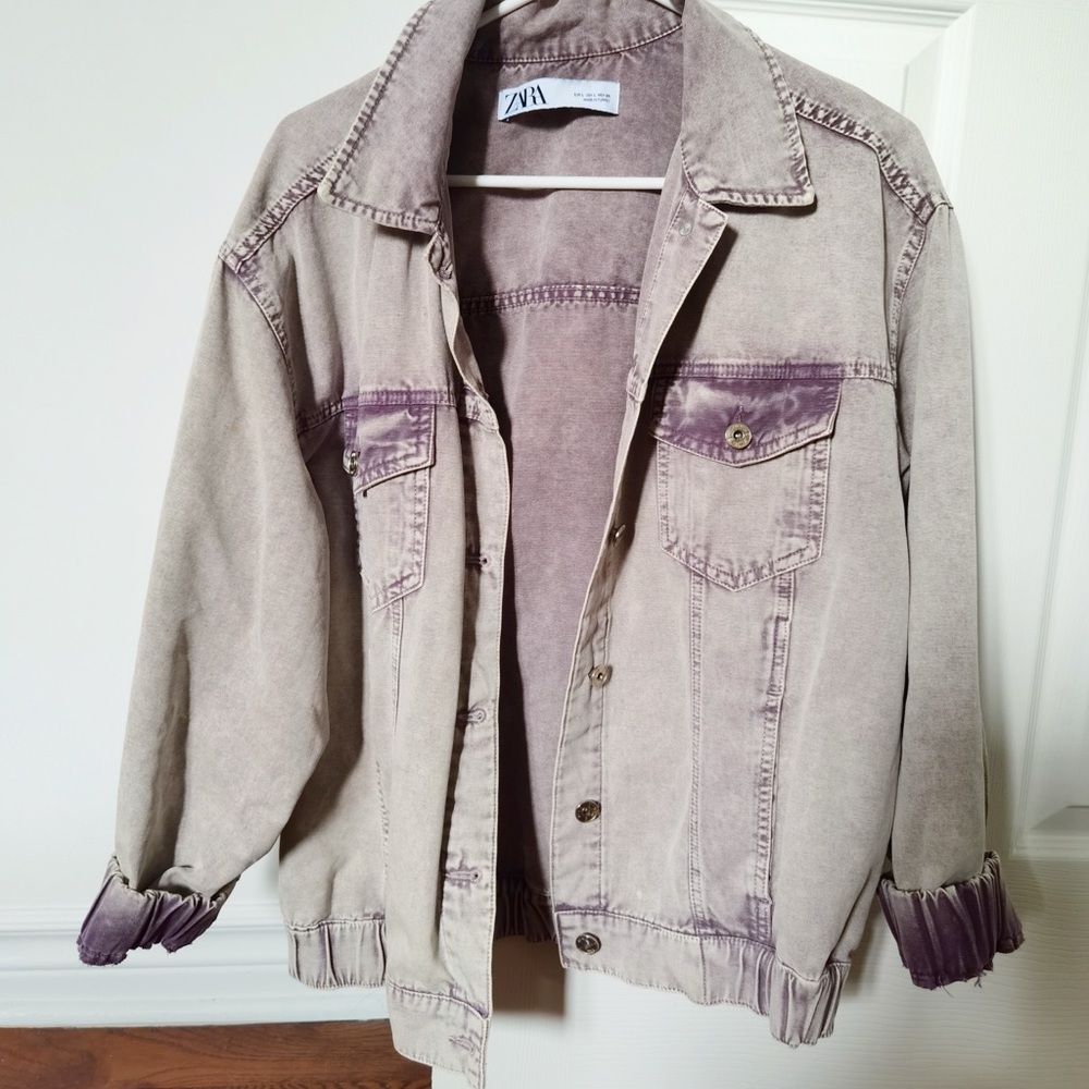 Zara Women's Vintage Jean Jacket